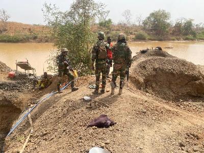 15 personnes interpellées à Toumboura pour Orpaillage clandestin