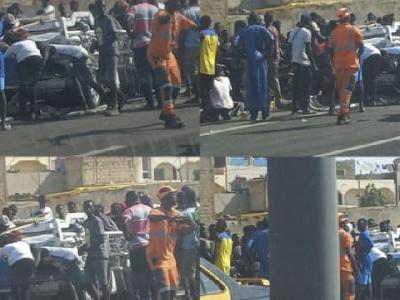 2 morts dont un douanier sur l'autoroute Dakar-Patte d'Oie ce vendredi matin