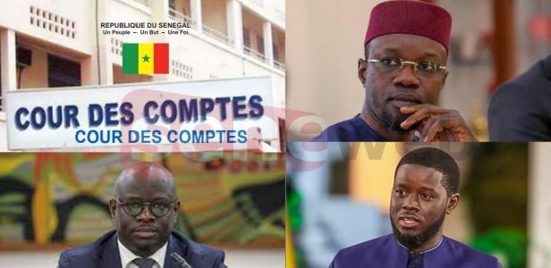 comptes saisit Diomaye Faye, Ousmane Sonko et Cheikh Diba
