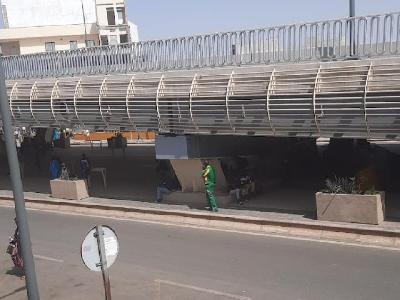 Pont de Keur Massar : 15 mètres de barrières détruits