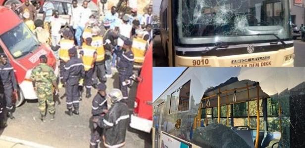 Axe Linguère-Matam : Collision entre un bus Dakar Dem Dikk et un véhicule « Allo Dakar », 5 morts