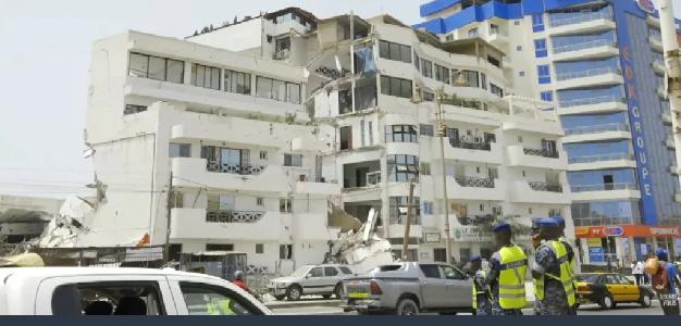 Effondrement d'un immeuble à Ngor : 2 morts, dont un étranger, un blessé évacué