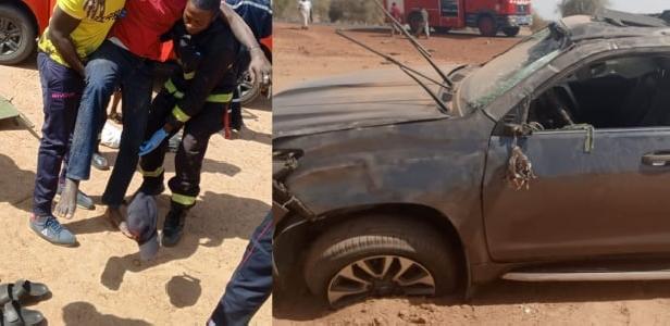 Dahra-Linguere : accident dans le cortège du ministre Diao, le DAGE grièvement blessé 