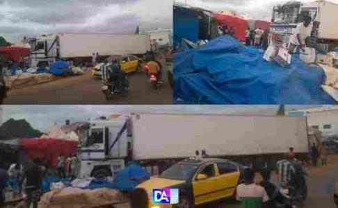 Accident mortel à la foire de Thiès, un vendeur tué un camion frigorifique 