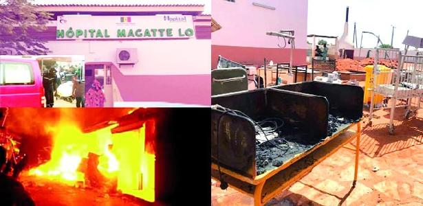 Incendie de l’hôpital Magatte Lô : « And Gueusseum » au chevet du personnel de l’hôpital 