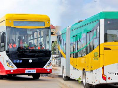 121 bus réceptionnés pour le démarrage du BRT, le 27 décembre prochain